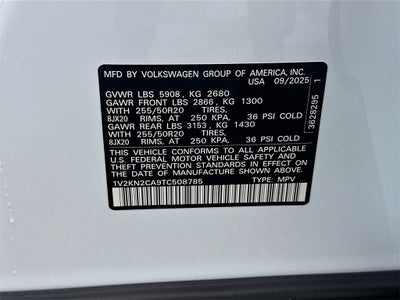 2026 Volkswagen Atlas 2.0T SE w/ Technology