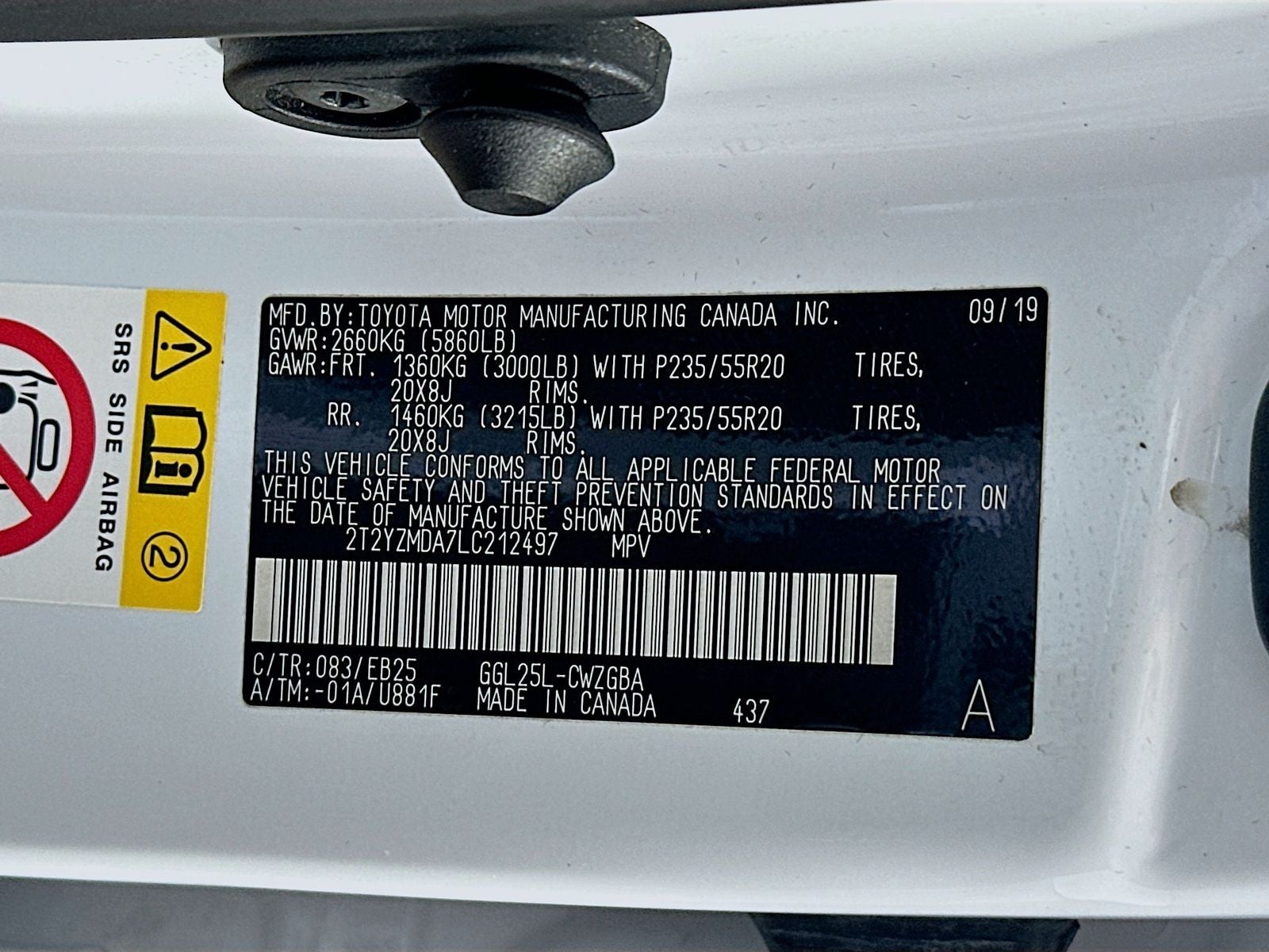 2020 Lexus RX 350 RX 350 F SPORT Performance