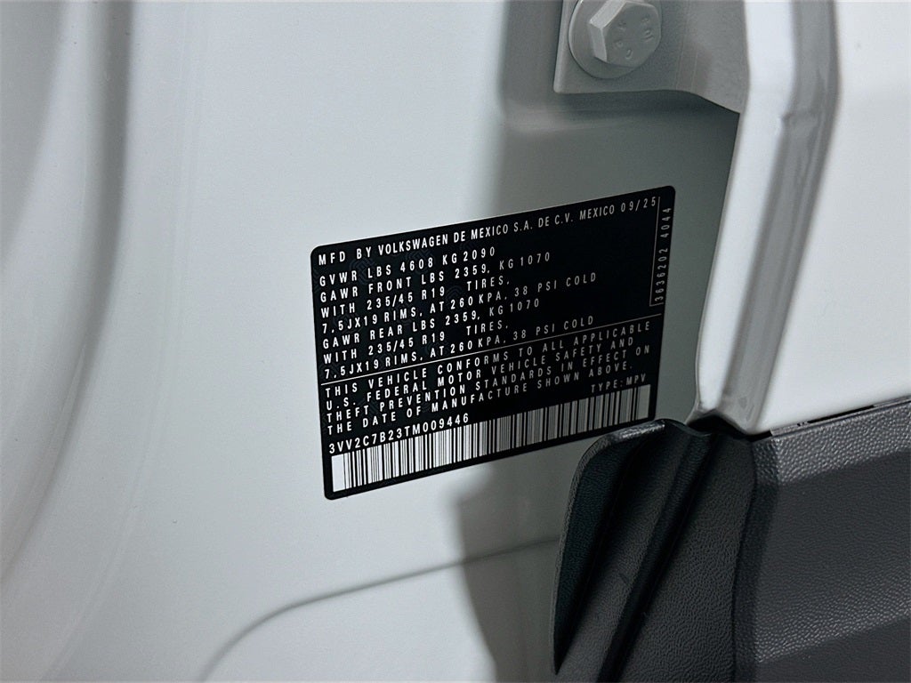 2026 Volkswagen Taos 1.5T SE Black