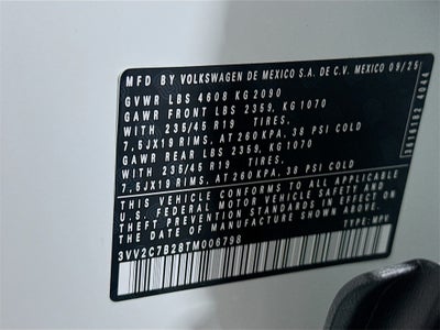 2026 Volkswagen Taos 1.5T SE Black