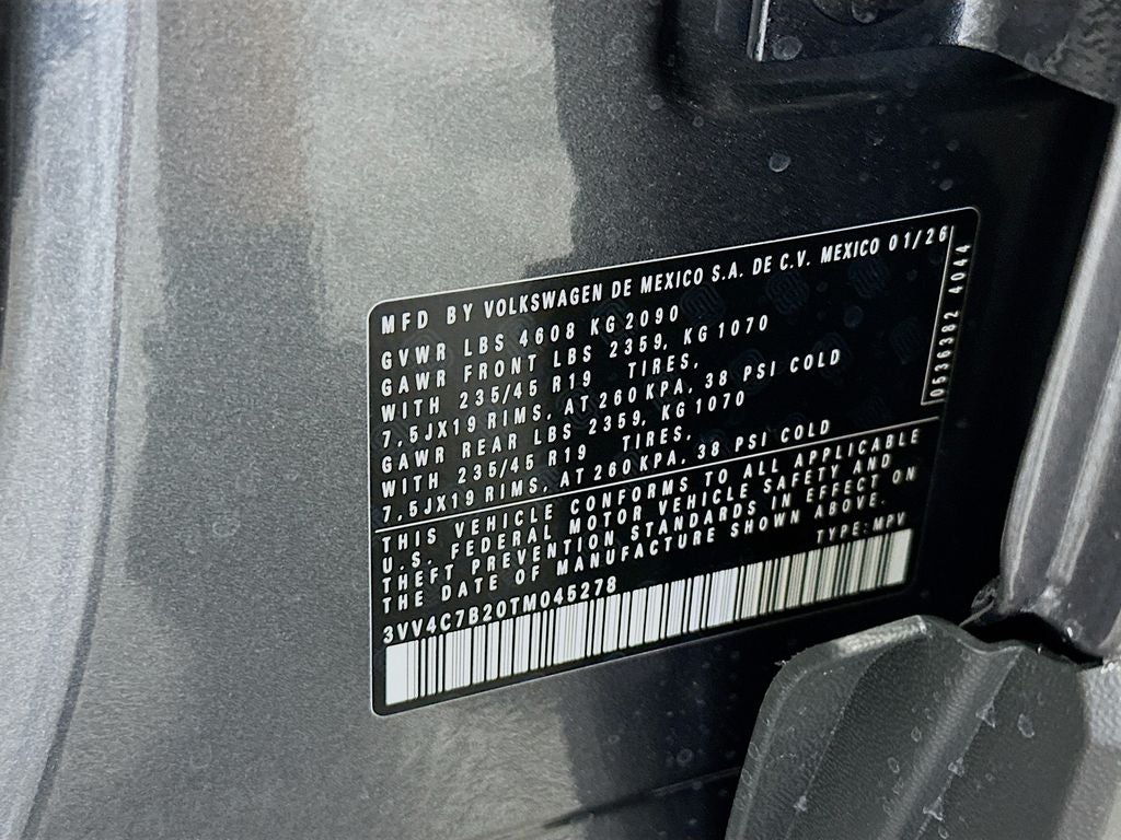 2026 Volkswagen Taos 1.5T SEL