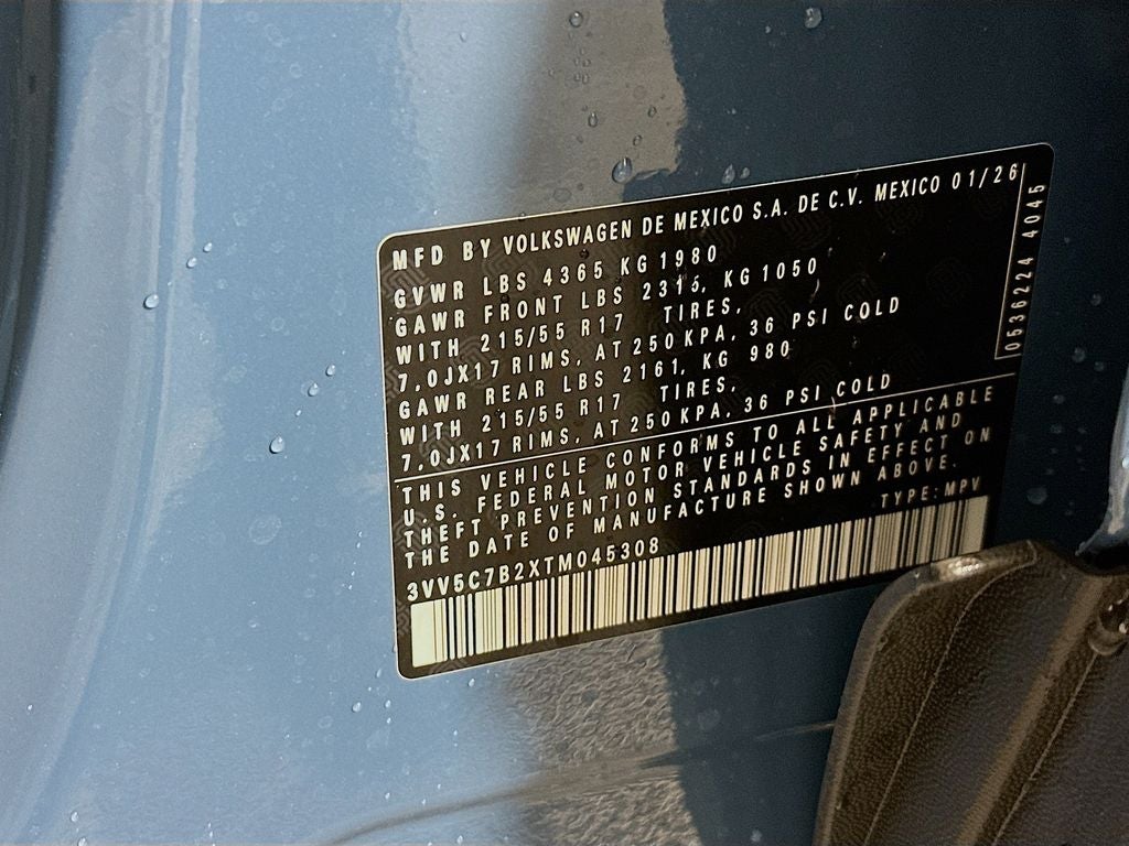 2026 Volkswagen Taos 1.5T S