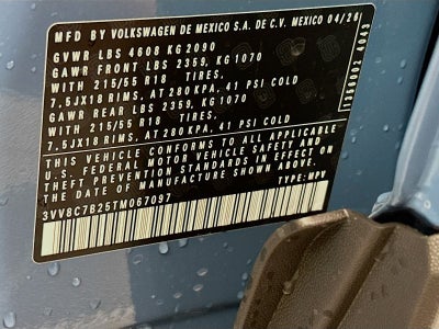 2026 Volkswagen Taos 1.5T S