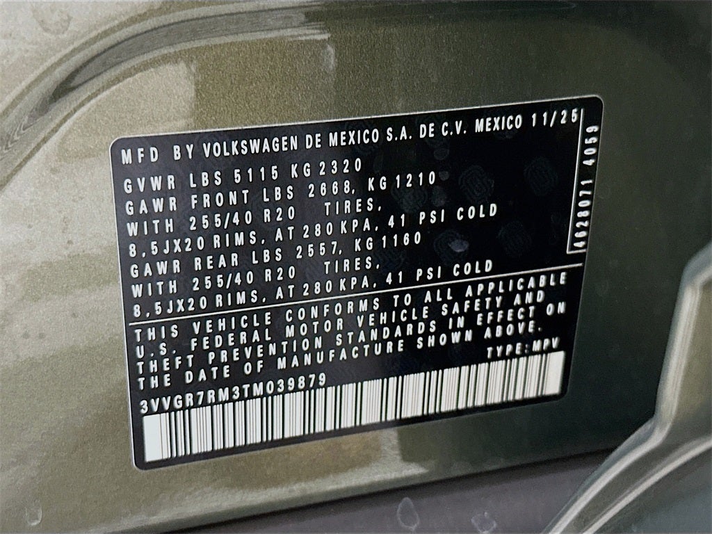 2026 Volkswagen Tiguan 2.0T SE R-Line Black