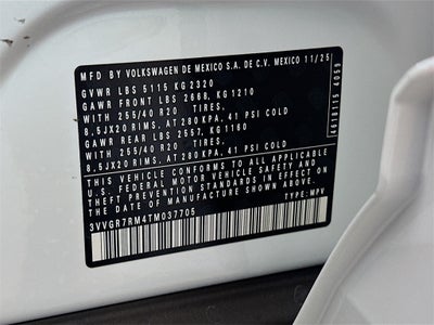 2026 Volkswagen Tiguan 2.0T SE R-Line Black