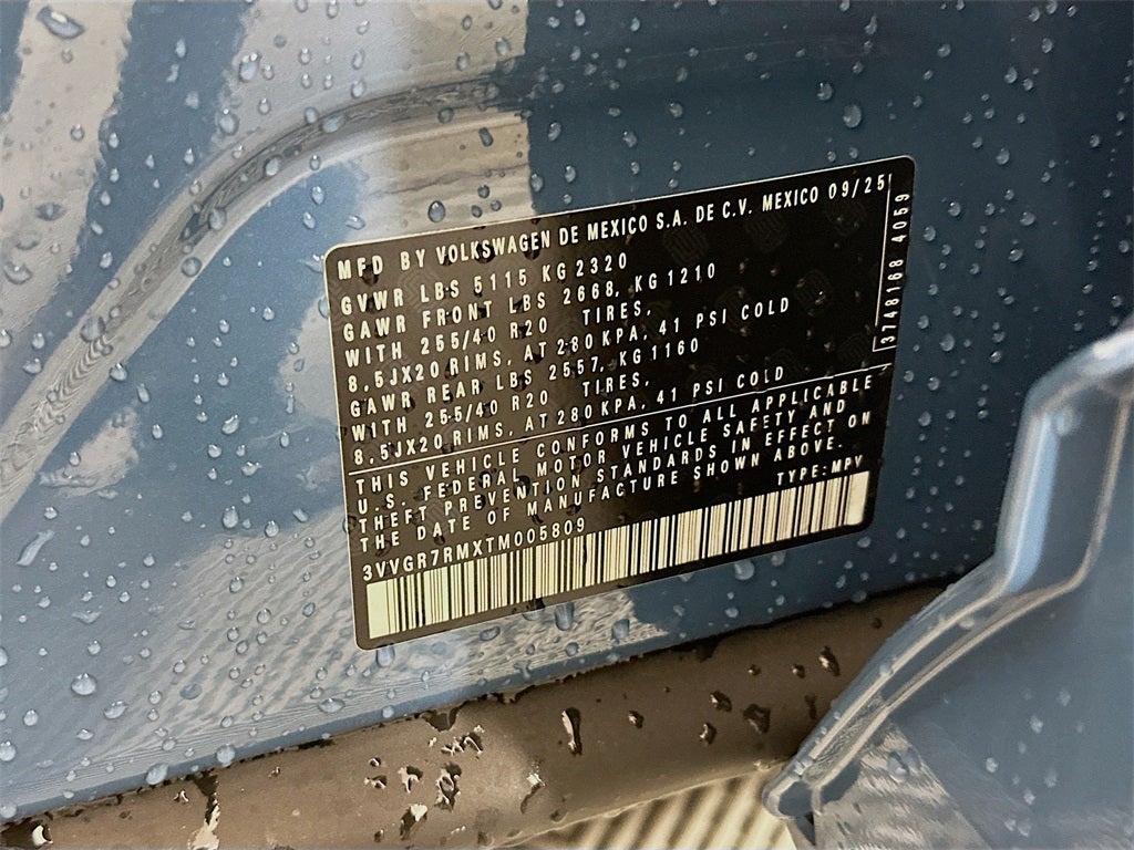 2026 Volkswagen Tiguan 2.0T SE R-Line Black