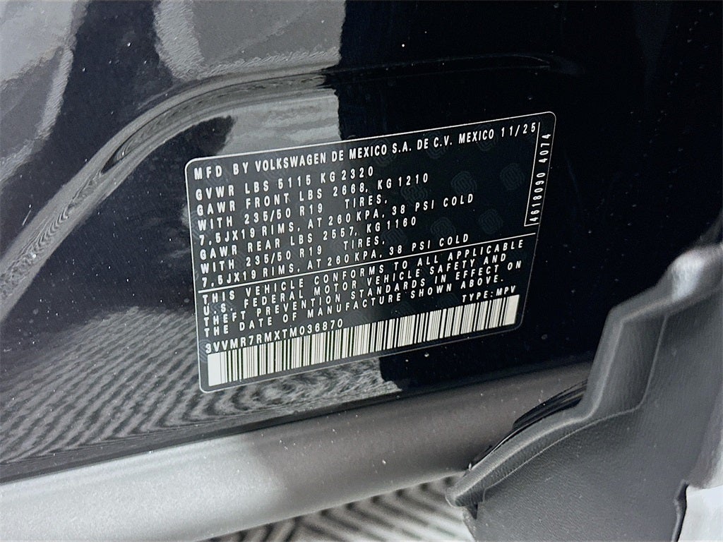 2026 Volkswagen Tiguan 2.0T SE