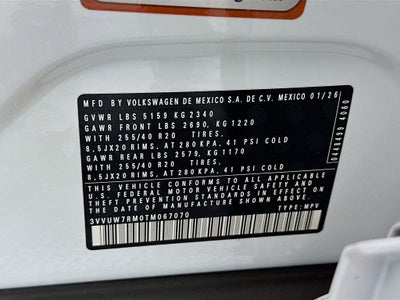 2026 Volkswagen Tiguan 2.0T SEL R-Line