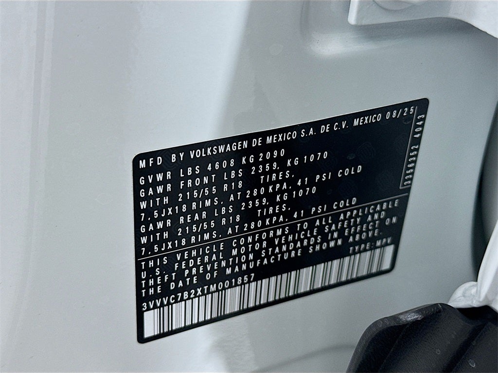 2026 Volkswagen Taos 1.5T SE