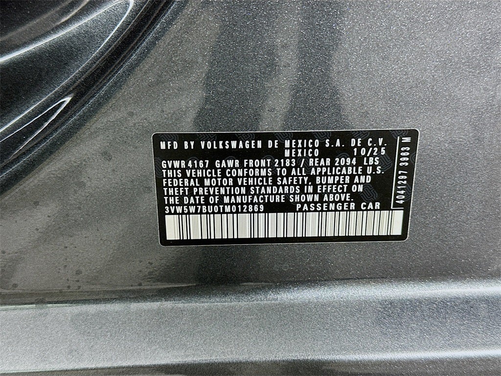 2026 Volkswagen Jetta 1.5T S