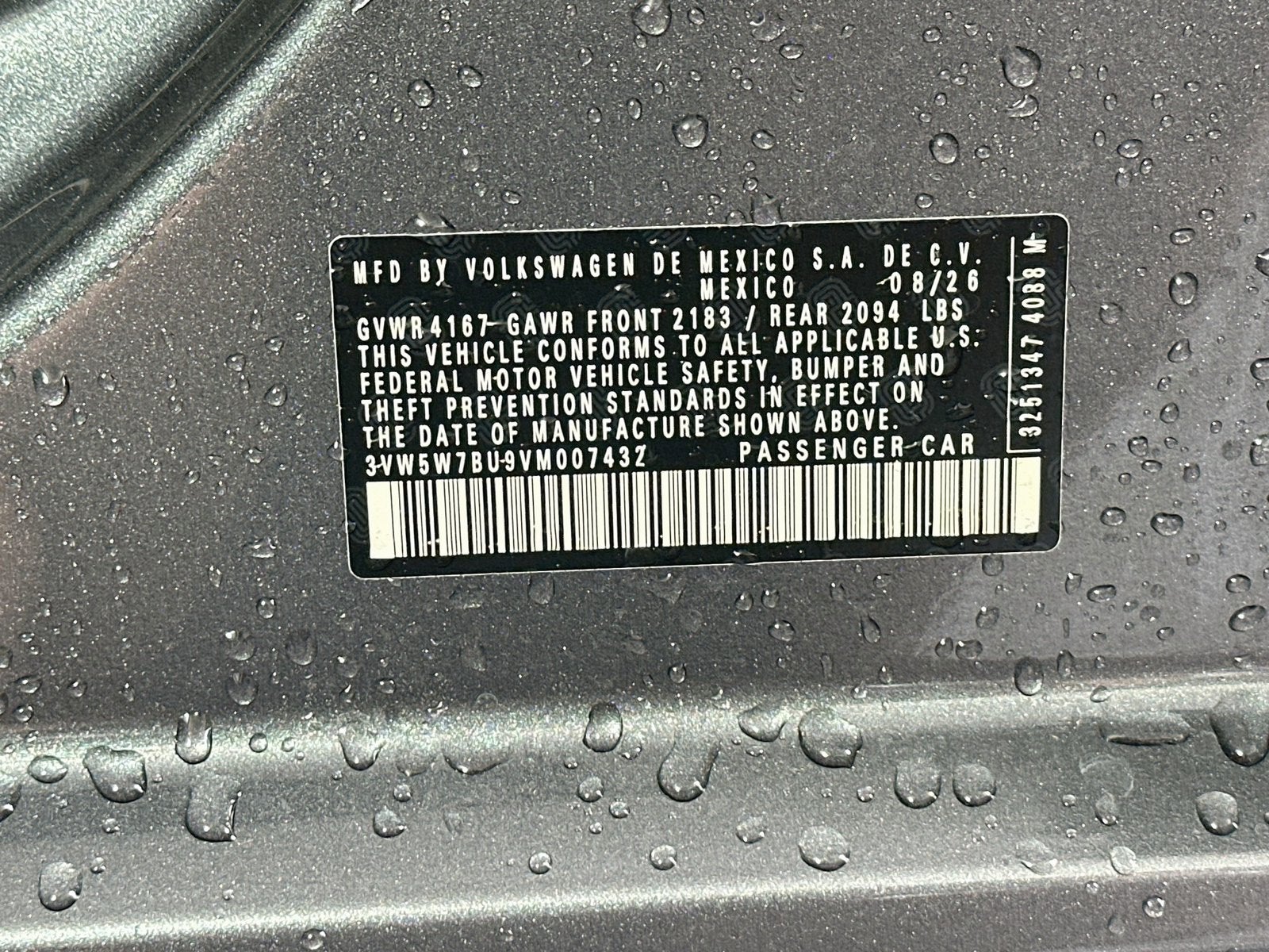 2027 Volkswagen Jetta 1.5T S