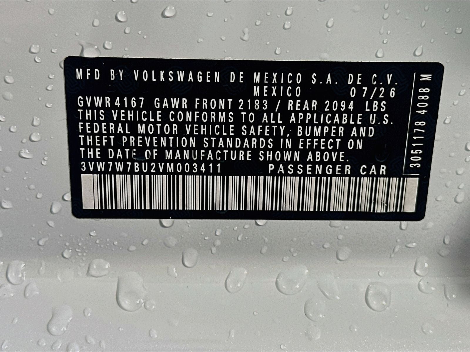 2027 Volkswagen Jetta 1.5T SE