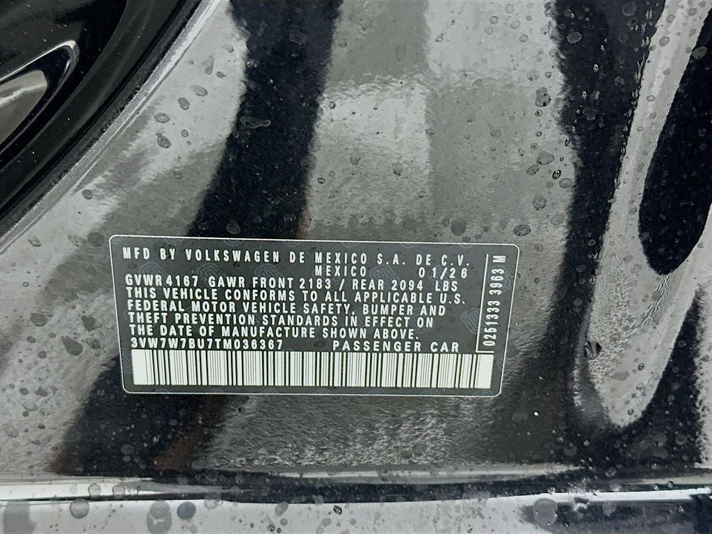 2026 Volkswagen Jetta 1.5T SE