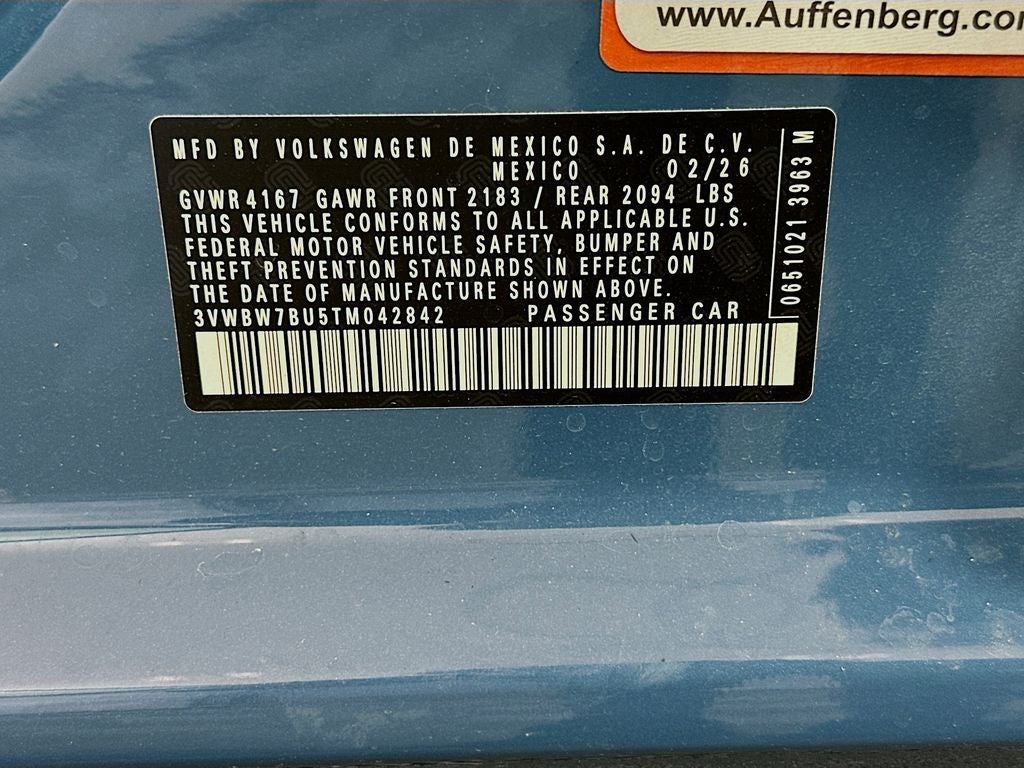 2026 Volkswagen Jetta 1.5T Sport