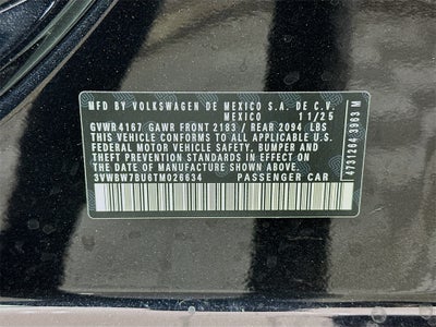 2026 Volkswagen Jetta 1.5T Sport