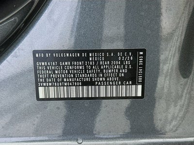 2026 Volkswagen Jetta 1.5T Sport