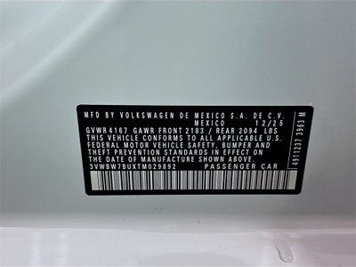 2026 Volkswagen Jetta 1.5T Sport