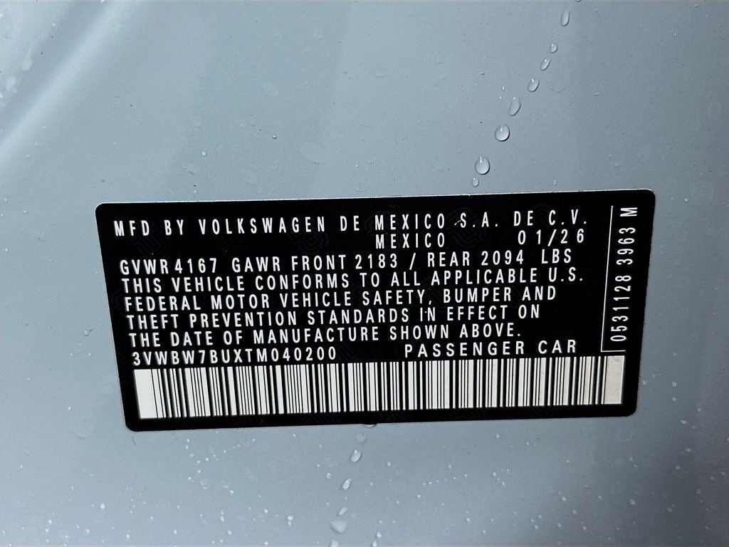 2026 Volkswagen Jetta 1.5T Sport