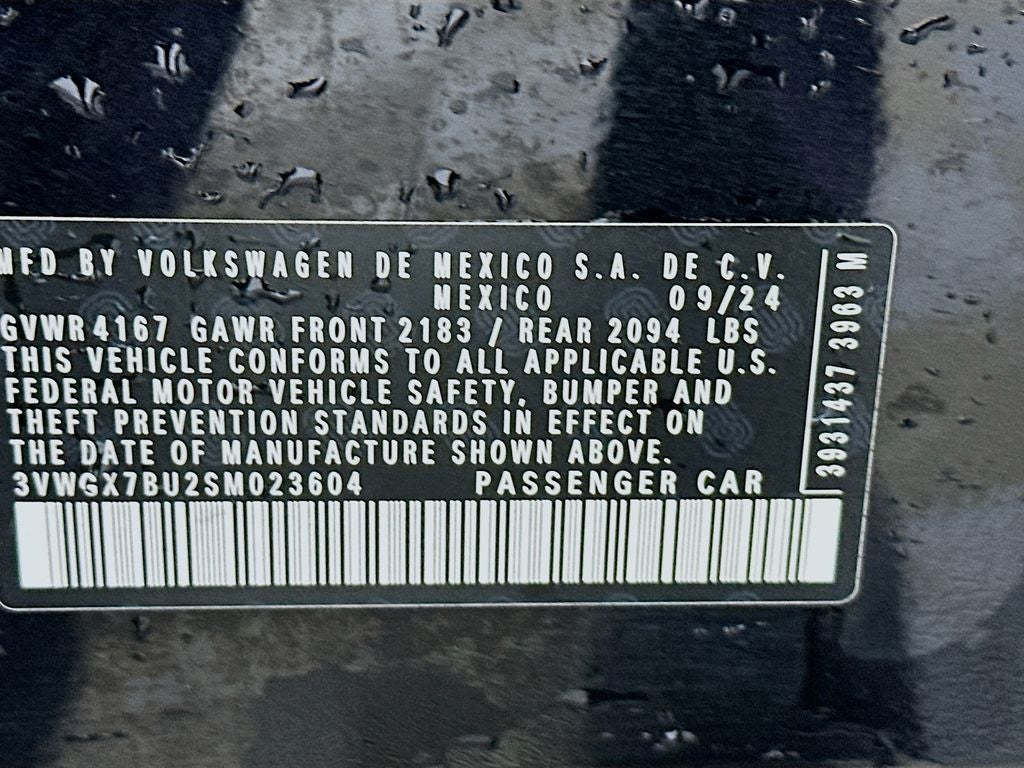 2025 Volkswagen Jetta SEL