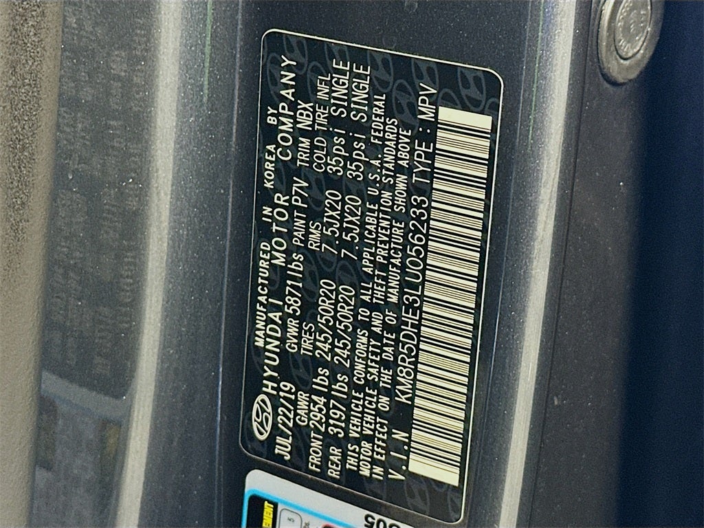 2020 Hyundai Palisade Limited