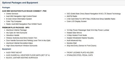 2015 Audi A3 Sedan 2.0T Premium Plus