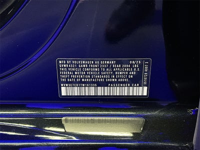 2026 Volkswagen Golf GTI 2.0T SE