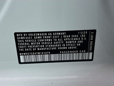 2026 Volkswagen Golf GTI AUTOBAHN