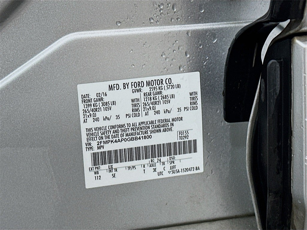 2016 Ford Edge Sport