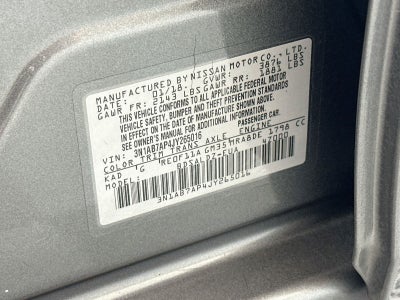 2018 Nissan Sentra SV