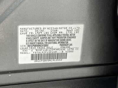 2022 Nissan Kicks S