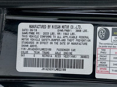 2020 Nissan 370Z Base