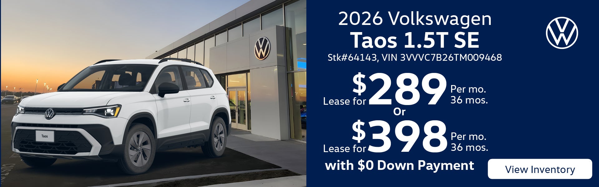 2026 Volkswagen Taos