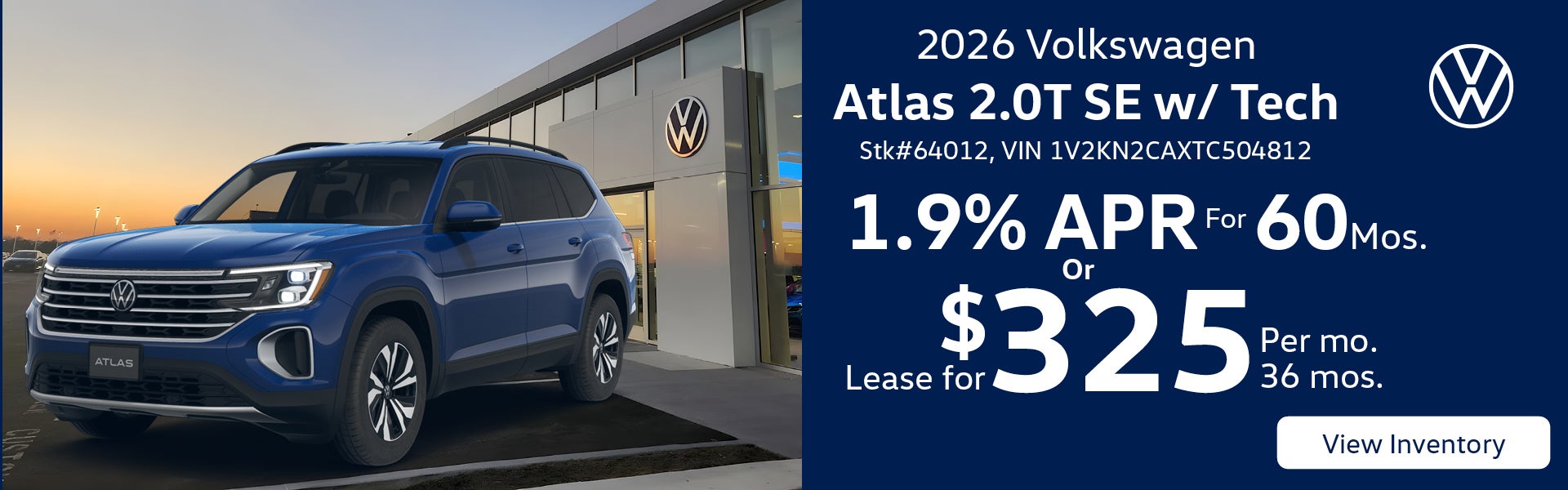 2026 Volkswagen Atlas