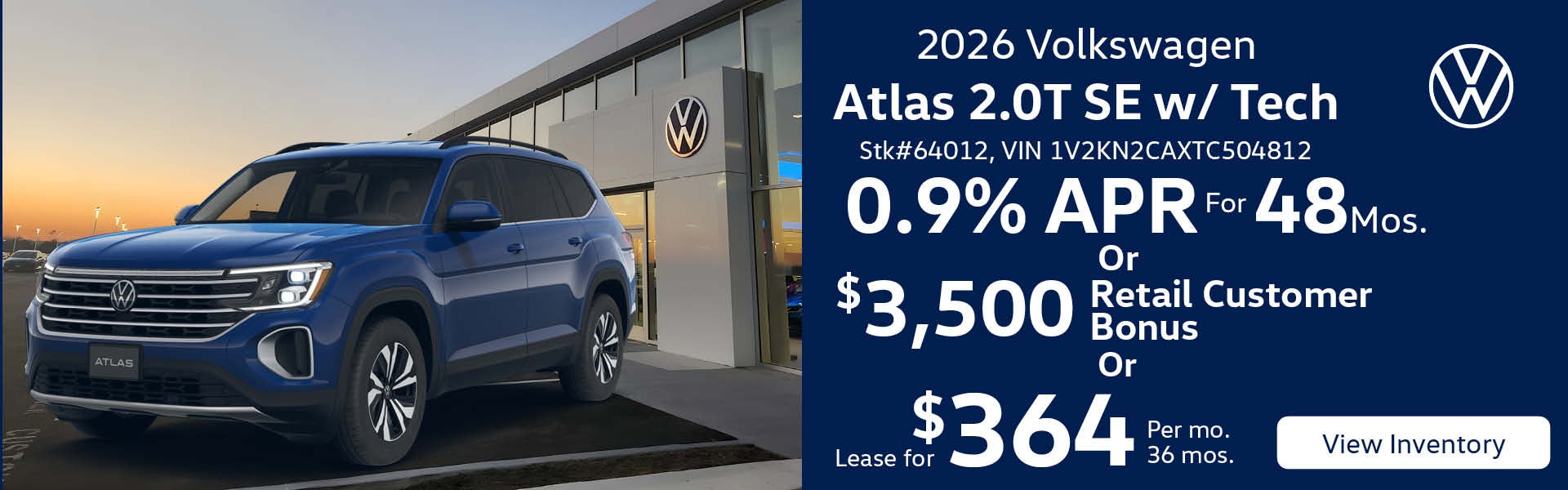 2026 Volkswagen Atlas