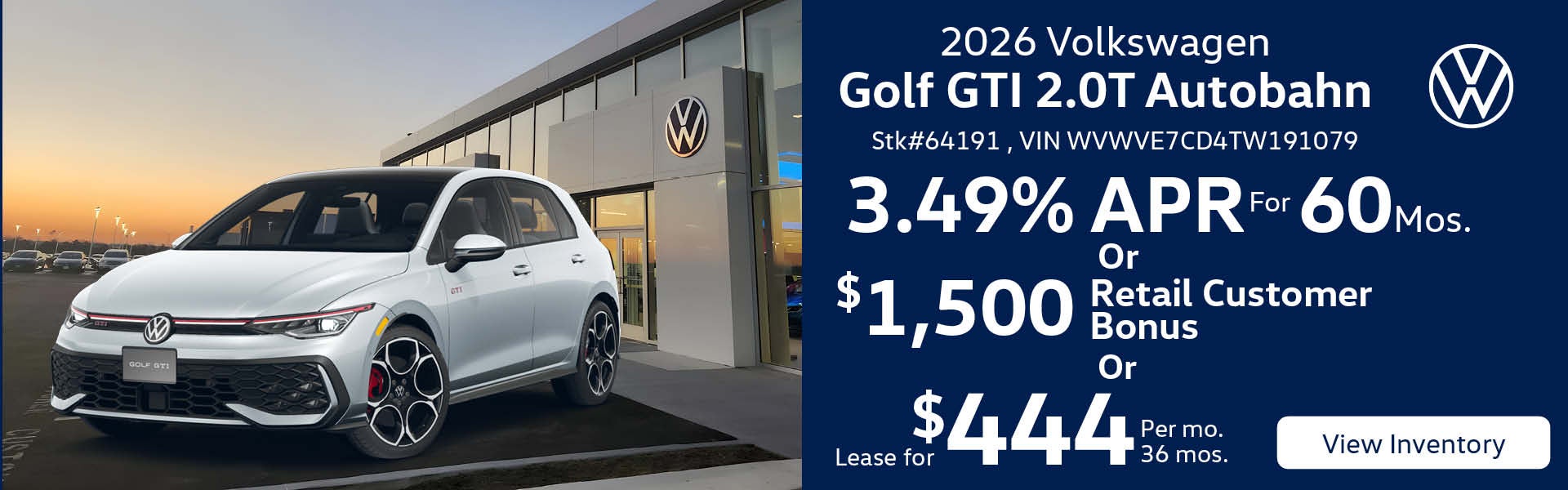 2026 Volkswagen Golf GTI
